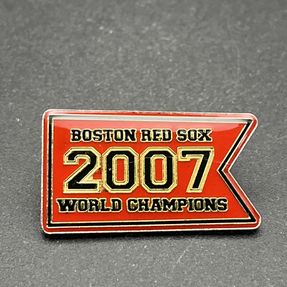 MLB Baseball Boston Red Sox 2007 World Champions Lapel Hat Pin